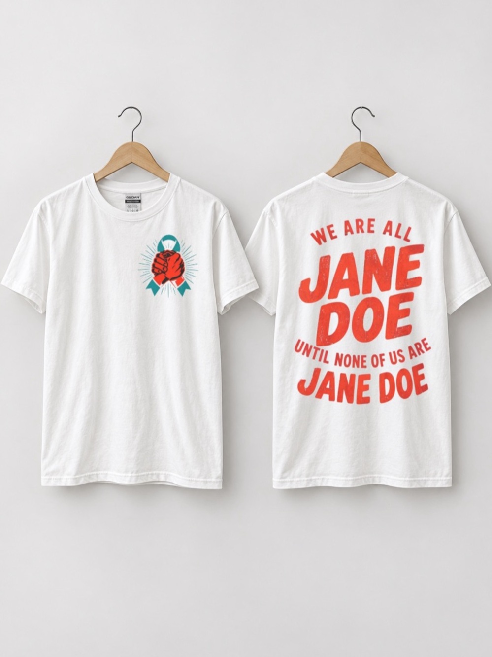 We Are All Jane Doe Unisex T-shirt Feminist Solidarity Tee